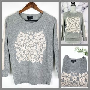 J Crew Sweater Cashmere Wool Blend